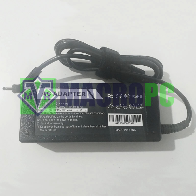 cargador acer 19v 3.42a 65w punta fina