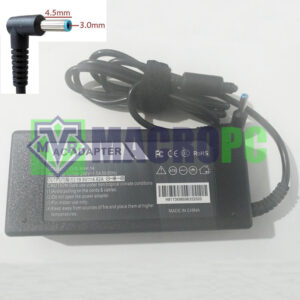 cargador hp 90w 19.5v 4.62a punta azul