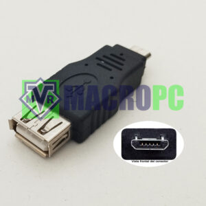 adaptador otg microusb v8 a usb