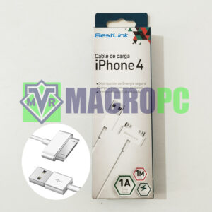 cable de carga iphone4 de 1mt bestlink