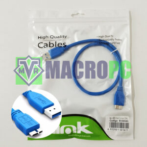 cable usb 3.0 a micro-b de 0.5mts ulink
