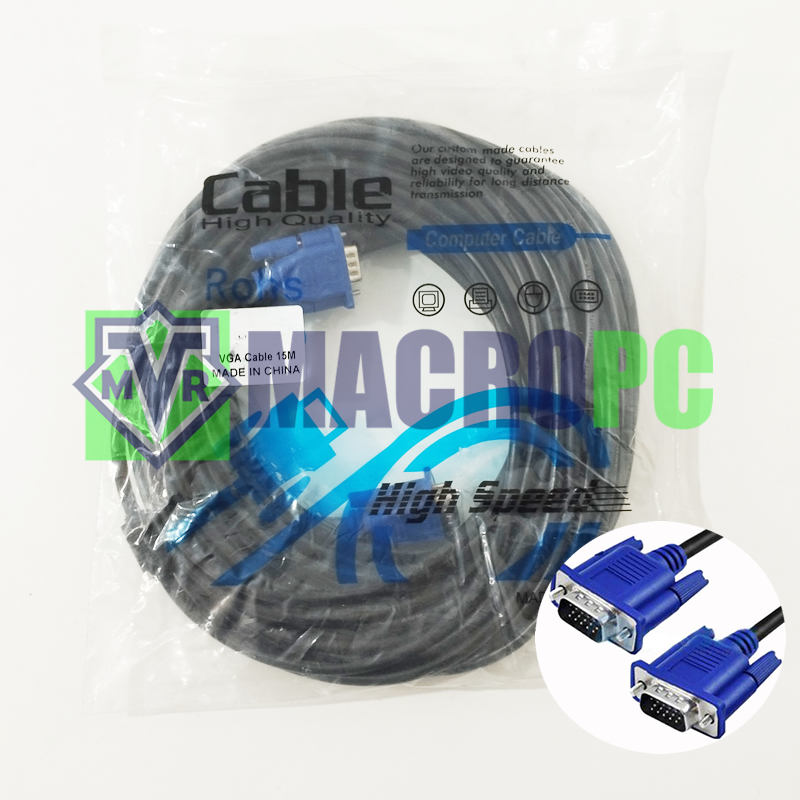 cable vga 15mts