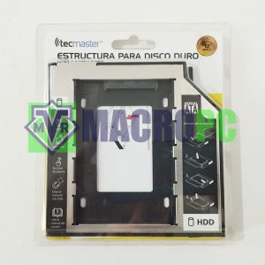 caddy 9.5mm para disco duro tecmaster